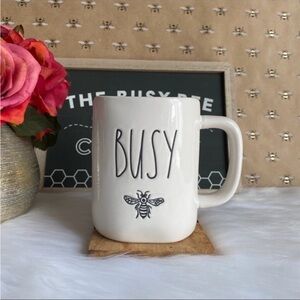 Rae Dunn BUSY Farmhouse Home Decor Bumble Bee Mug